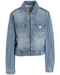 Guess - Capospalla Jeans - Lyst