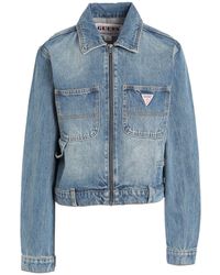 Guess - Jeansjacke/-mantel - Lyst