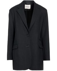 Ottod'Ame - Charcoal Blazer Polyester, Wool, Elastane - Lyst
