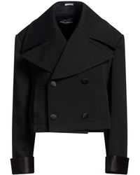 Dolce & Gabbana - Jacket Virgin Wool, Silk, Elastane, Polyester - Lyst