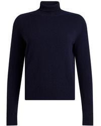 Victoria Beckham - Midnight Turtleneck Lambswool - Lyst
