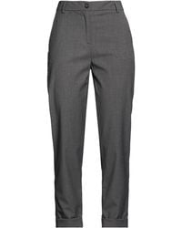 Manila Grace - Pants Polyester, Viscose, Wool, Elastane - Lyst