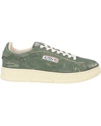 Autry - Dark Sneakers Leather, Textile Fibers - Lyst