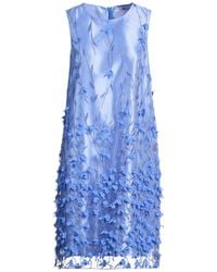 LANACAPRINA - Midi Dress Polyester - Lyst