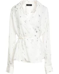Amiri - Top Silk, Polyester - Lyst