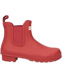 HUNTER - Botines de caña alta - Lyst