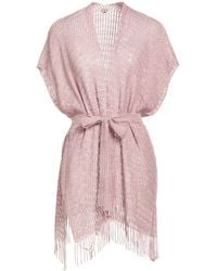 Twinset - Cardigan Viscose, Metallic Polyester - Lyst