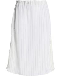 Marni Falda a media pierna - Blanco