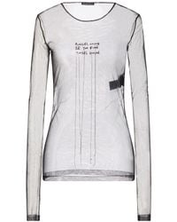 Ann Demeulemeester - Top Polyamide - Lyst