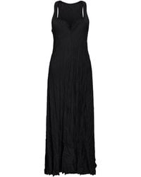 Masnada - Midi Dress Polyester, Elastane - Lyst