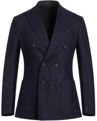 Eleventy - Midnight Blazer Wool, Cashmere, Elastane - Lyst