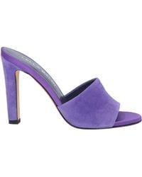 Lella Baldi - Sandals Leather - Lyst