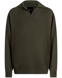 Roberto Collina - Military Sweater Merino Wool, Cashmere - Lyst
