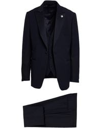 Lardini - Suit Wool, Mohair Wool, Polyamide, Elastane - Lyst