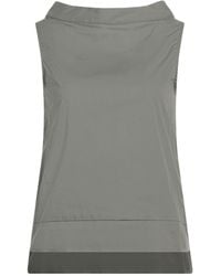 Alpha Studio - Top Cotton, Elastane - Lyst
