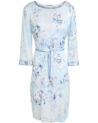 Leonard Paris - Sky Midi Dress Silk, Elastane - Lyst