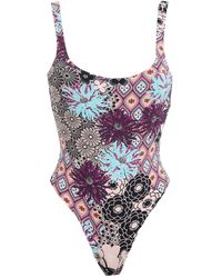 Miss Bikini - Garnet One-Piece Swimsuit Polyamide, Elastane - Lyst