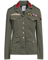History Repeats - Military Jacket Cotton, Elastane - Lyst