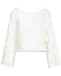 Daniele Fiesoli - Ivory Sweater Organic Cotton, Polyamide - Lyst