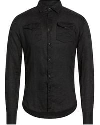 Aglini - Shirt Linen - Lyst