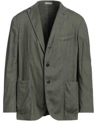 Boglioli - Military Blazer Cotton, Linen, Polyester, Elastane - Lyst