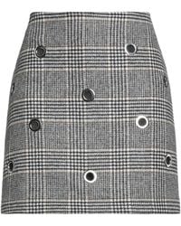 Shirtaporter - Mini Skirt Wool, Polyester, Polyamide - Lyst