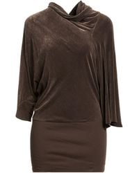 Rick Owens - Dark Top Viscose, Silk - Lyst