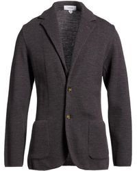 Lardini - Charcoal Blazer Virgin Wool - Lyst