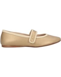 Rodo - Ballet Flats Leather, Textile Fibers - Lyst
