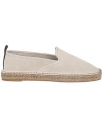 Brunello Cucinelli - Light Espadrilles Leather - Lyst