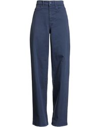 Marella - Monochrome Pants Cotton, Elastane - Lyst