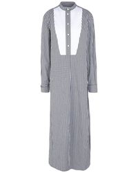 Calvin Klein Langes Kleid - Schwarz