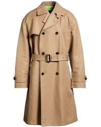 Herno - Overcoat & Trench Coat Cotton, Linen - Lyst