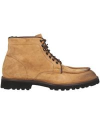 Green George - Camel Ankle Boots Leather - Lyst