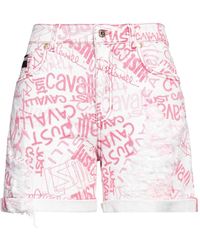 Just Cavalli - Denim Shorts - Lyst