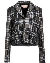 Marni - Blazer Linen, Cotton, Viscose, Polyamide - Lyst