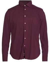 GMF 965 - Burgundy Shirt Cotton, Polyamide, Elastane - Lyst