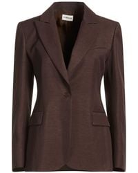 P.A.R.O.S.H. - Blazer Viscose, Linen - Lyst