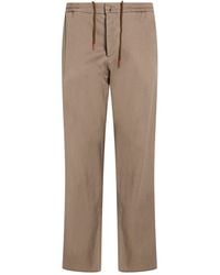Kiton - Pants Lyocell, Elastane - Lyst