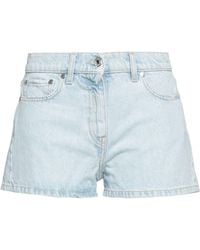 MSGM - Denim Shorts - Lyst