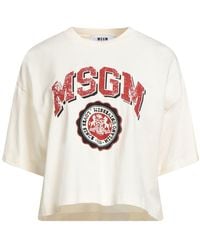 MSGM - T-Shirt - Lyst