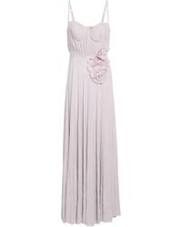 Elisabetta Franchi - Maxi Dress Viscose, Polyester, Polyamide, Elastane - Lyst