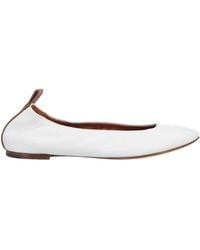 Lanvin - Ballet Flats Lambskin, Calfskin - Lyst