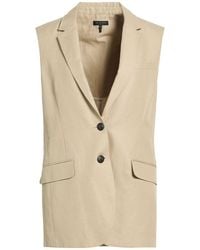 Rag & Bone - Sand Blazer Cotton, Linen - Lyst
