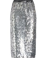 Pinko - Midi Skirt Polyester - Lyst