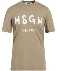 MSGM - T-Shirts - Lyst