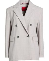 MAX&Co. - Light Blazer Polyester, Virgin Wool, Elastane - Lyst