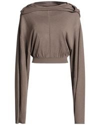 Rick Owens - Khaki Sweater Virgin Wool - Lyst