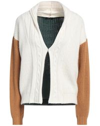 Hanita - Cardigan Viscose, Nylon, Wool, Cashmere - Lyst