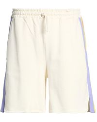 OOF WEAR - Ivory Shorts & Bermuda Shorts Cotton - Lyst